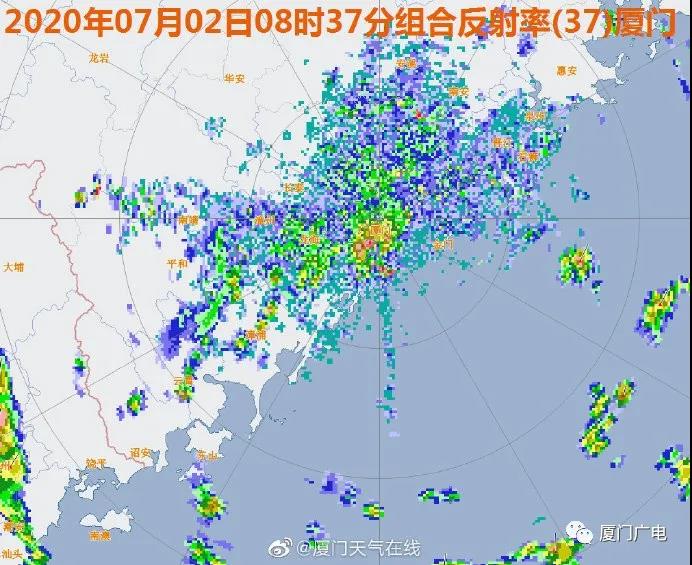 雷电黄色预警!新一波降雨已到货!厦门天气将...