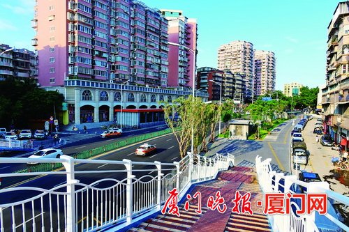 湖滨北路吕岭路改造提升下月完工 路面更宽景观更美