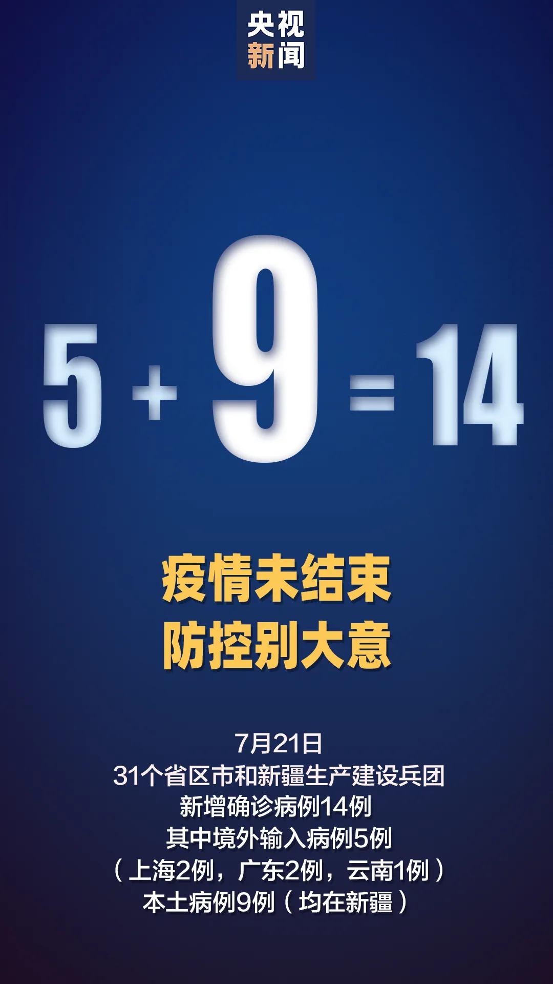新疆确诊+9!福建无症状感染者+2!