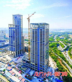 厦航总部大厦计划2021年底投用 将成区域“新地标”