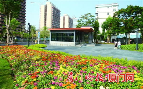 地铁2号线沿线景观提升 湖滨北路和吕岭路焕然一新