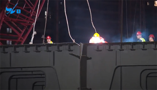 滨海西大道提升改造工程夜间施工 力争年底建成通车