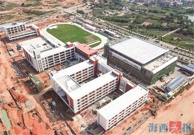 翔安两所学校将于年底竣工验收 明年9月投入使用