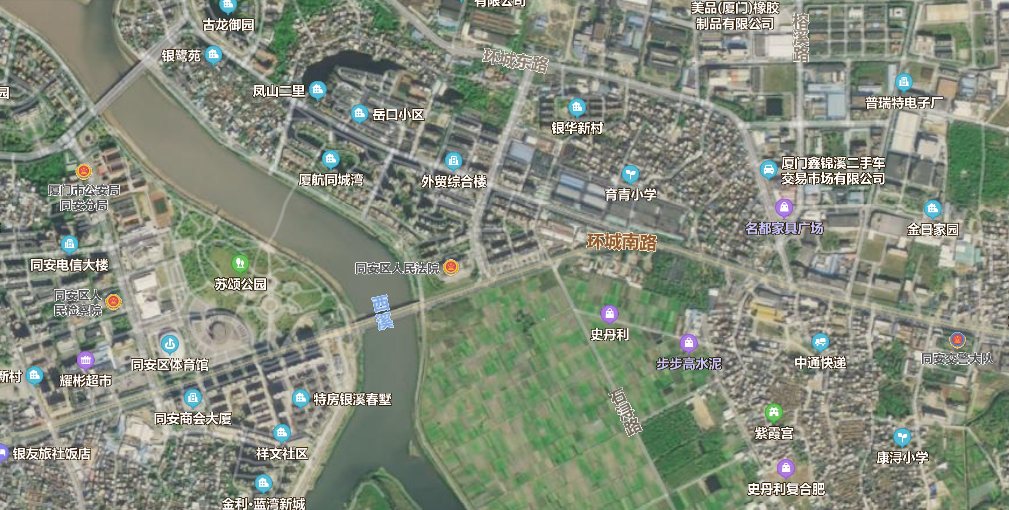 市规划局:同安法院正对面规划为居住、商业用地