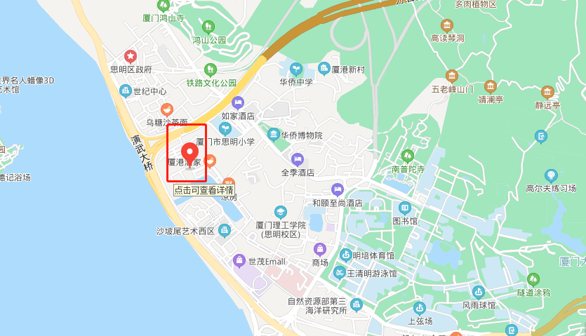 岛内拟建厦门国际交流中心 总投约12.8亿位置在…