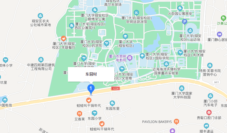官方:翔安新店东园村南侧规划有居住/商业/教育等用地