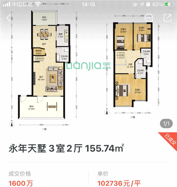 惊! 岛内松柏二手房也破10.2万/㎡了...