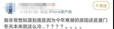 辟谣了!60年来厦门最冷春节?别傻傻囤一堆羽绒服…