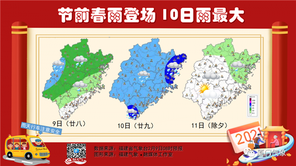 今年第一场春雨要来了!厦门春节不实行单双号限行…