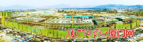 春节翔安跑出建设加速度 新机场片区33个项目持续展开
