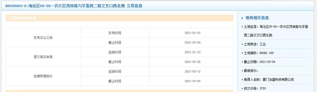 总投资约15亿元!落户厦门的这一项目有进展了!