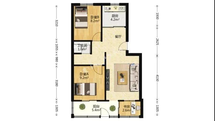 【粉丝卖房】最低总价207万 近地铁、满五、复式都有