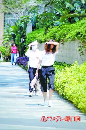 今天厦门最高气温30℃ 明后天明显降温可能有雨
