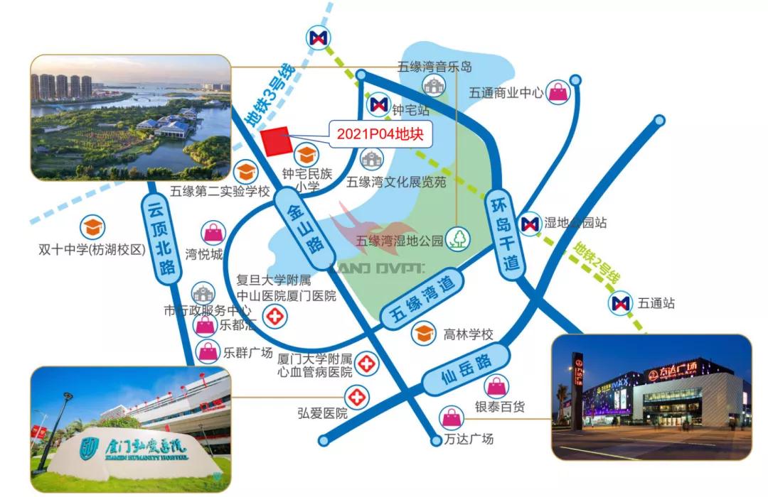 岛内4万/㎡起拍 钟宅等11幅地6月出让!厦门第二场集中供地来袭!