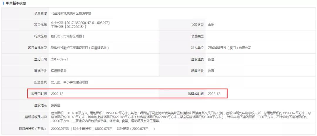 总投7.2亿!集美再添2所重量级学校!