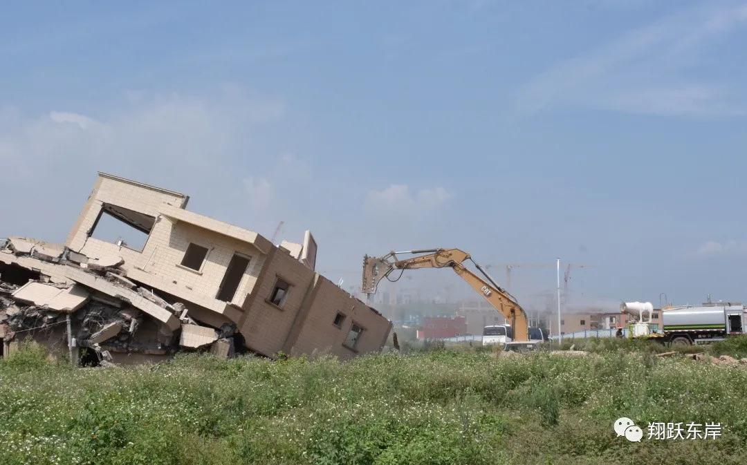 拆！单日拆除6916㎡ 东界组团单日拆除面积再创新高