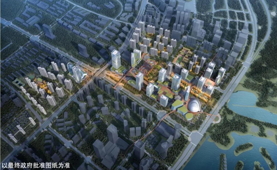 大面积征迁!银行总部落地 学校封顶!这里将改头换面