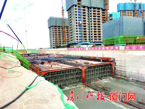 新进展!滨海东大道下穿隧道主体下月将贯通