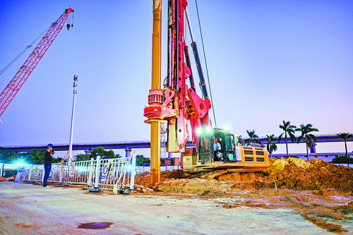 10座车站主体结构封顶 厦门地铁6号线建设提速