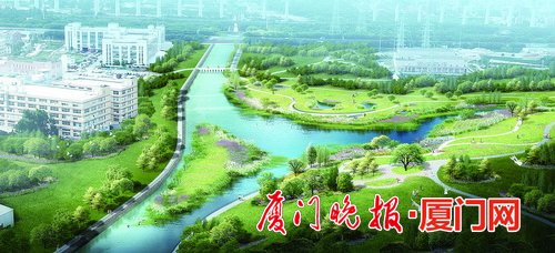 埭头溪下游段河道将变身核心景观带 预计明年基本完工