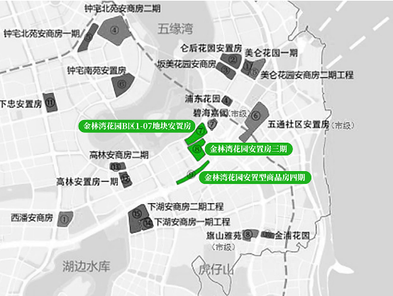 五缘湾片区多个安置房项目最新进展来啦~