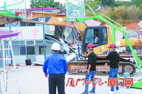 今年海沧拆违106.37万平 腾出土地面积117.87万平