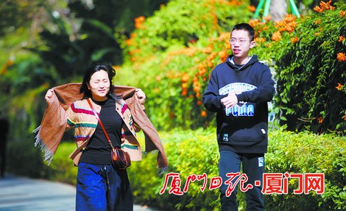 新冷空气逼近厦门今起气温渐降 16日或迎今年首场雨