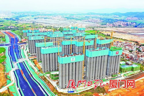 蔡厝高中已封顶 珩边居住区保障房计划2023年底竣工