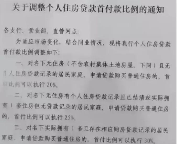 信号!降首付第一枪打响 最低2成!厦门会跟进吗?