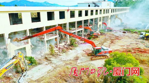 5小时!340人!翔安区成功拆除大型违建厂房
