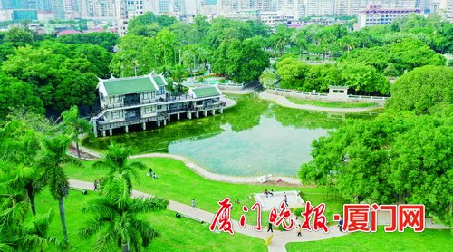 95岁中山公园再焕青春“美颜” 景观改造本月中旬完工