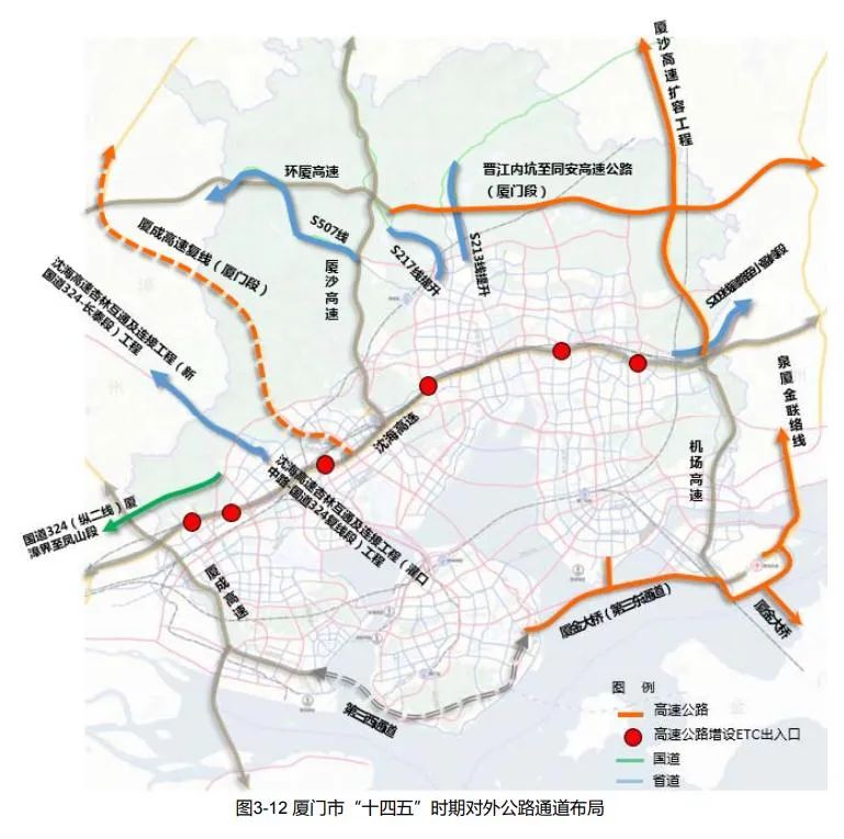 厦门这条通道今年通车!还有一座1200米跨海悬索桥…