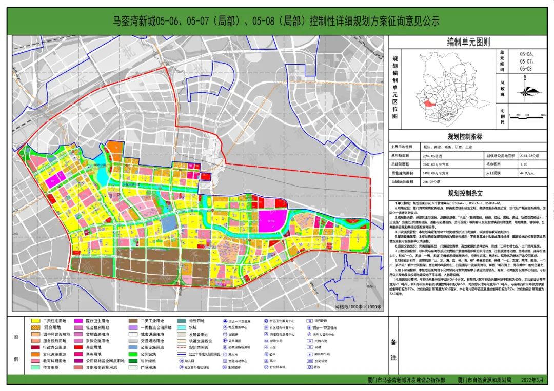 官方公示!人口44.9万!厦门这座新城要大升级了!