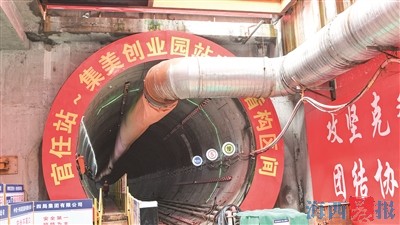 地铁6号线建设传捷报 3号线南延段、4号线顺利推进