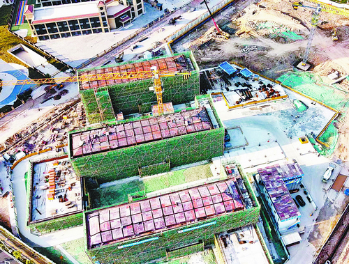集美新城明珠小学明年2月竣工 总建筑面积2.43万平