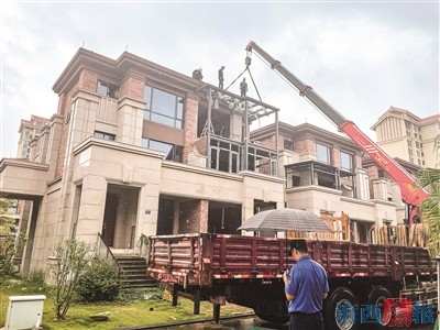 翔安新圩镇开展住宅小区“两违”整治提升专项行动