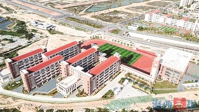 马銮湾新城今秋新增一所中学 将使用可折叠课桌椅