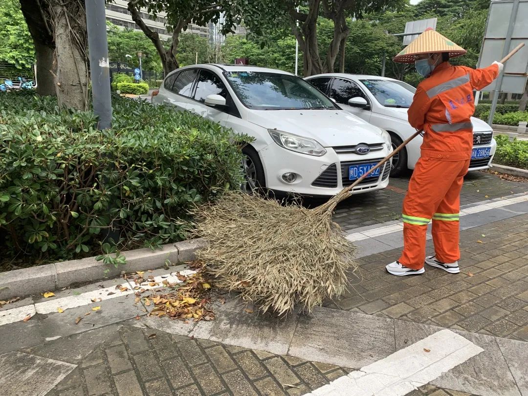 快看!海沧一“扫”到底!