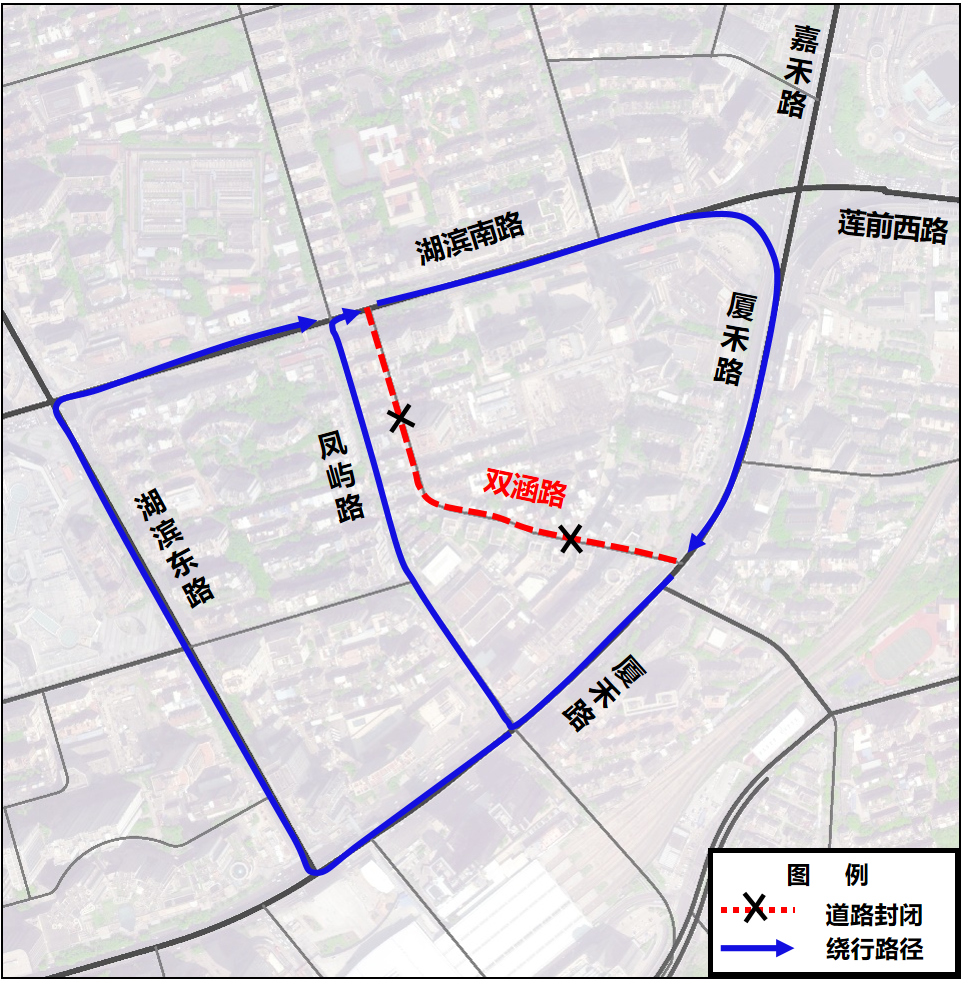 注意!厦门多路段单、双向封闭!还有公交调整→