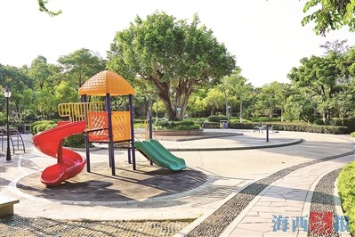思明部分公园设施进行暖心小改造 提升游园体验